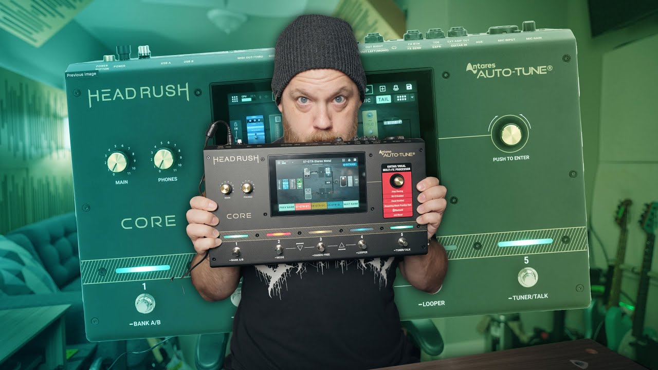 Riffs, Beards & Gear - Checking Out The Headrush Core